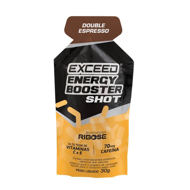 Exceed Energy Booster 1 Sachê 30g Double Espresso Keep Running